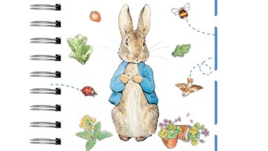 Peter Rabbit A5 Wiro Notebook
