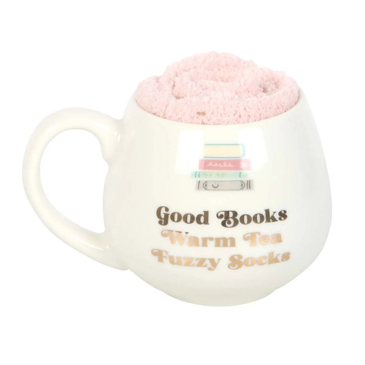 Good Books Ceramic Mug and Sock Set