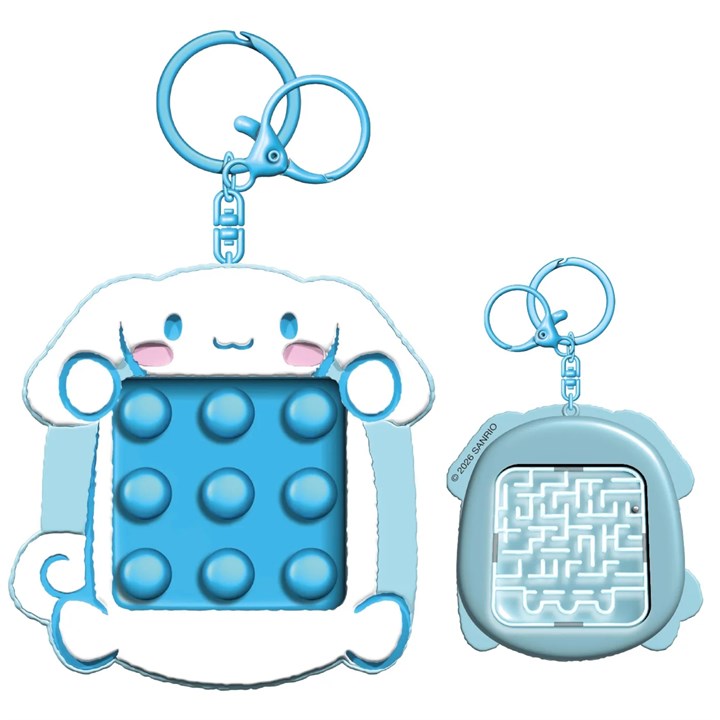 Hello Kitty, Cinnamoroll Fidget Keyring