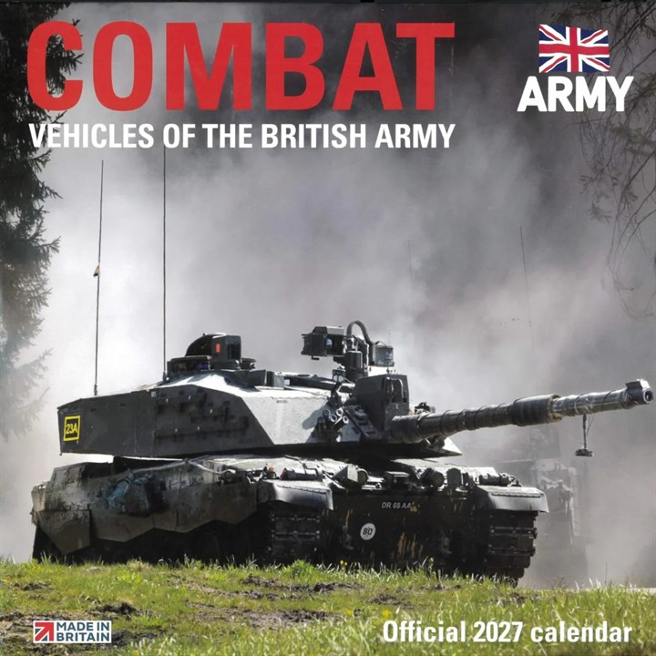 Army Combat Vehicles Calendar 2027