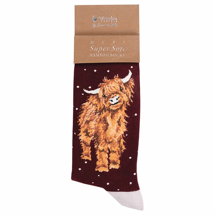 Wrendale Designs, A Highland Christmas Socks – Size 7 – 11