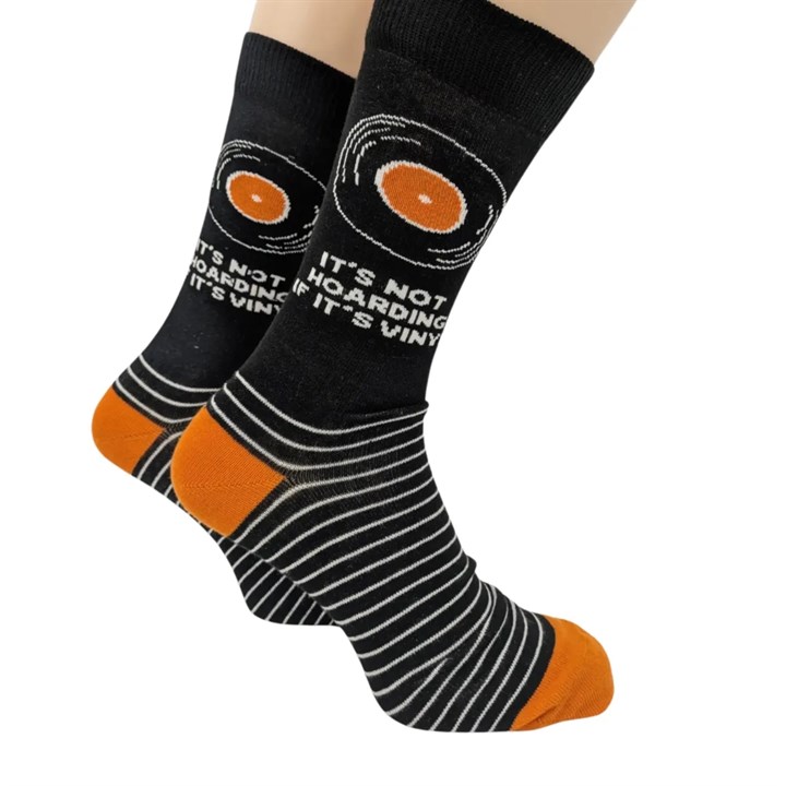 It’s Not Hoarding If Its Vinyl Socks – Size 7 – 11