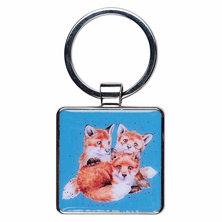 Wrendale Designs, Snug As A Cub Keyring
