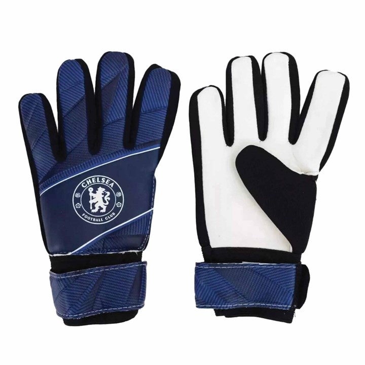 Chelsea FC Fuse Goalkeeper Gloves – Size Junior
